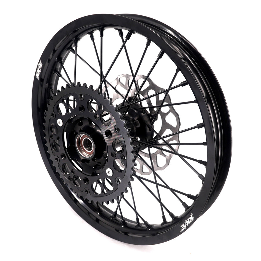 KKE Enduro 1.6*21" & 2.15*18" CNC Hub Electric Dirtbike Alloy Wheels Rims Fit STARK VARG All Black