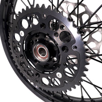 KKE Enduro 1.6*21" & 2.15*18" CNC Hub Electric Dirtbike Alloy Wheels Rims Fit STARK VARG All Black