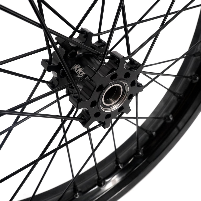 US Stock KKE 2.15*17 & 2.5*17 E-bike Wheels Rims Fit Talaria Sting MX3 / R MX4 / x3 (xXx) All Black
