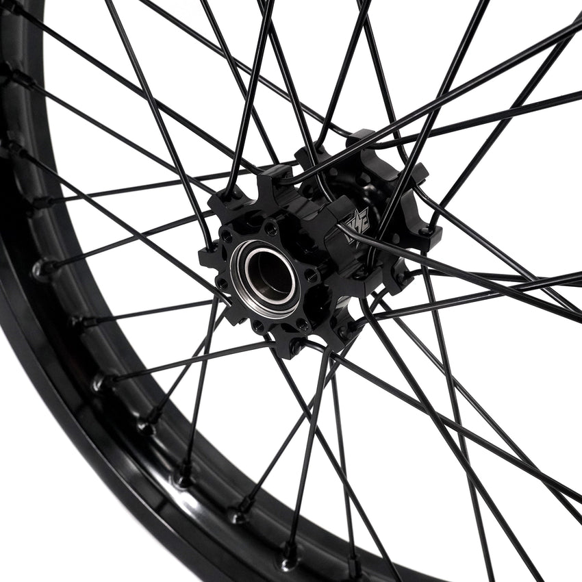 US Stock KKE 2.15*17 & 2.5*17 E-bike Wheels Rims Fit Talaria Sting MX3 / R MX4 / x3 (xXx) All Black