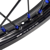 US Stock KKE 1.6*19" & 1.85*16" New Style E-bike Wheels Rim For Sur Ron Light Bee-X 2019-2025 Blue