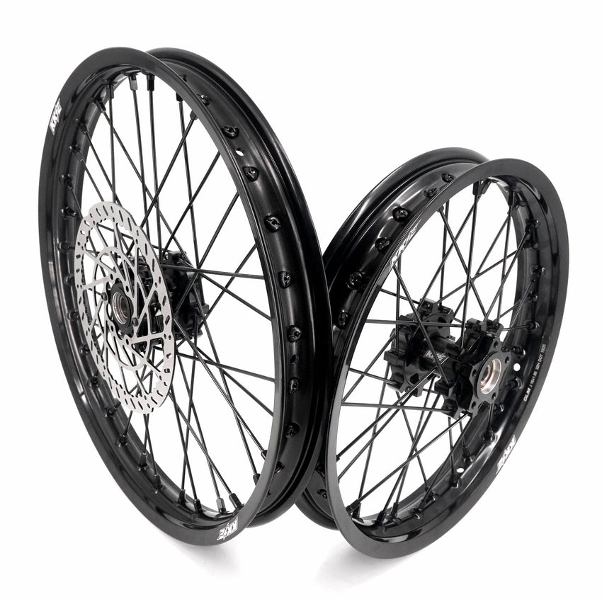 US Stock KKE 1.6*19" & 1.85*16" New Style E-bike Wheels Rim For SurRon Light Bee-X 2019-2025 Black