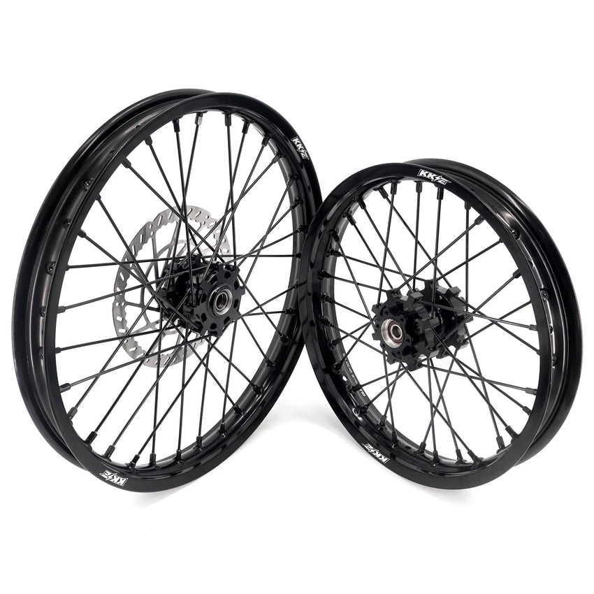 US Stock KKE 1.6*19" & 1.85*16" New Style E-bike Wheels Rim For SurRon Light Bee-X 2019-2025 Black