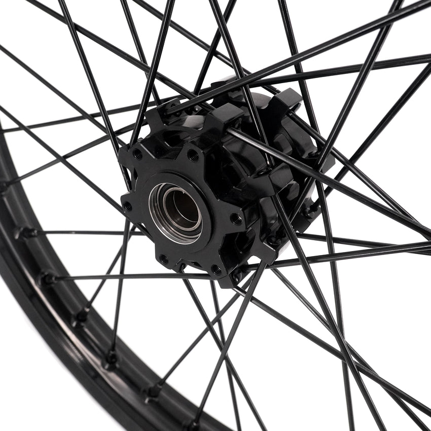 US Stock KKE 1.6*19" & 1.85*16" New Style E-bike Wheels Rim For SurRon Light Bee-X 2019-2025 Black