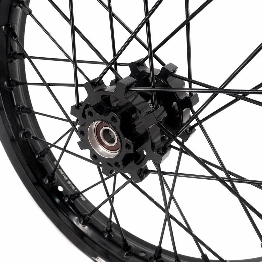 US Stock KKE 1.6*19" & 1.85*16" New Style E-bike Wheels Rim For SurRon Light Bee-X 2019-2025 Black