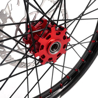 US Stock KKE 1.6*19" & 1.85*16" New Style E-bike Wheels Rim For SurRon Light Bee-X 2019-2025 Red Nipples