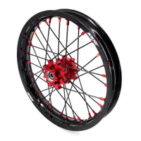 US Stock KKE 1.6*19" & 1.85*16" New Style E-bike Wheels Rim For SurRon Light Bee-X 2019-2025 Red Nipples
