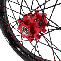 US Stock KKE 1.6*19" & 1.85*16" New Style E-bike Wheels Rim For SurRon Light Bee-X 2019-2025 Red Nipples