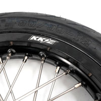 KKE 1.85*12’‘ & 2.15*12’‘ E-Bike Mini Wheels Kit with Tires Fit For Rawrr Mantis X 2024-2025 Black