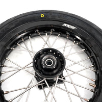 KKE 1.85*12’‘ & 2.15*12’‘ E-Bike Mini Wheels Kit with Tires Fit For Rawrr Mantis X 2024-2025 Black