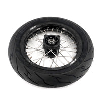 KKE 1.85*12’‘ & 2.15*12’‘ E-Bike Mini Wheels Kit with Tires Fit For Rawrr Mantis X 2024-2025 Black