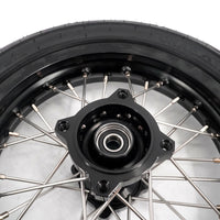 KKE 1.85*12’‘ & 2.15*12’‘ E-Bike Mini Wheels Kit with Tires Fit For Rawrr Mantis X 2024-2025 Black