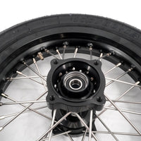 KKE 1.85*12’‘ & 2.15*12’‘ E-Bike Mini Wheels Kit with Tires Fit For Rawrr Mantis X 2024-2025 Black