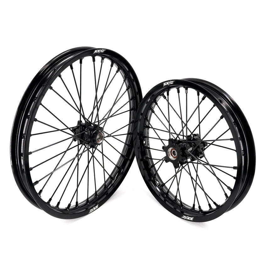 US Stock KKE 1.6*19" & 1.85*16" E-Moto Wheels Rims Fit E-Ride PRO-SS 3.0/ E-Ride PRO SR Black