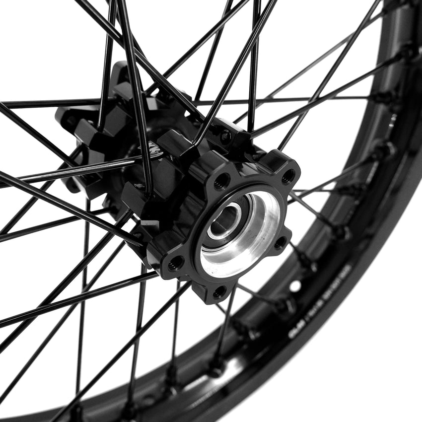 US Stock KKE 1.6*19" & 1.85*16" E-Moto Wheels Rims Fit E-Ride PRO-SS 3.0/ E-Ride PRO SR Black