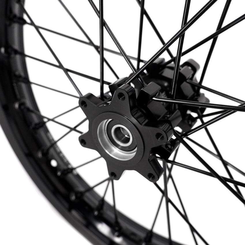 US Stock KKE 1.6*19" & 1.85*16" E-Moto Wheels Rims Fit E-Ride PRO-SS 3.0/ E-Ride PRO SR Black