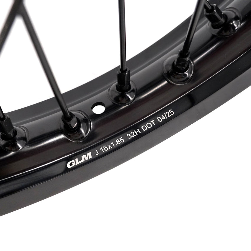 US Stock KKE 1.6*19" & 1.85*16" E-Moto Wheels Rims Fit E-Ride PRO-SS 3.0/ E-Ride PRO SR Black