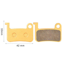 Freego Semi-Metallic Brake Pads, rectangular pad pair measuring 42 x 33 mm