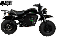 28 MPH scrambler style, hydraulic disc brakes, 220 lb capacity, BHive Moto Utah