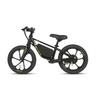 Eunorau EKIDS16 Obsidian balance bike, non-drive side view