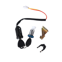 Valtinsu EM-5 ignition lock with two keys, wiring and seat lock parts
