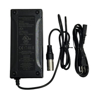 Valtinsu EM-5 48V UL charger with power cord and charging plug