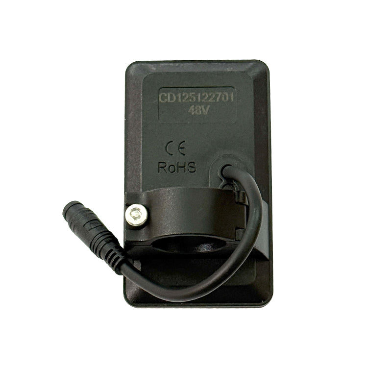 Valtinsu EM-5 display back with 48V label and mount
