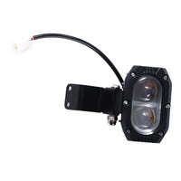 Valtinsu EM-5 dual-bead LED headlight with horn and mounting bracket