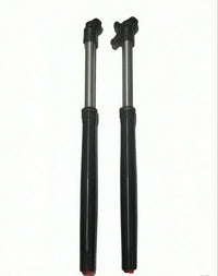 Valtinsu EM-5 left and right front fork shock absorbers in black