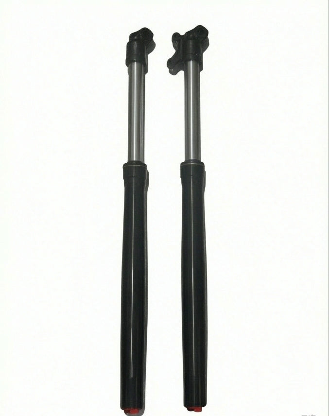 Valtinsu EM-5 left and right front fork shock absorbers in black