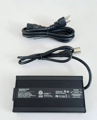 Valtinsu EM-5 Pro 60V UL charger with power cord and charging cable