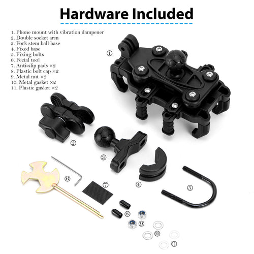 EMERK aluminum phone mount holder, image 2