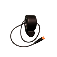 Freego Electric Bike Twist Throttle Grip, thumb throttle style with cable