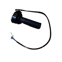 Freego Electric Bike Twist Throttle Grip, half-twist throttle with wiring
