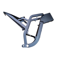 Freego X-Series Electric Bike Frame, bare gray frame