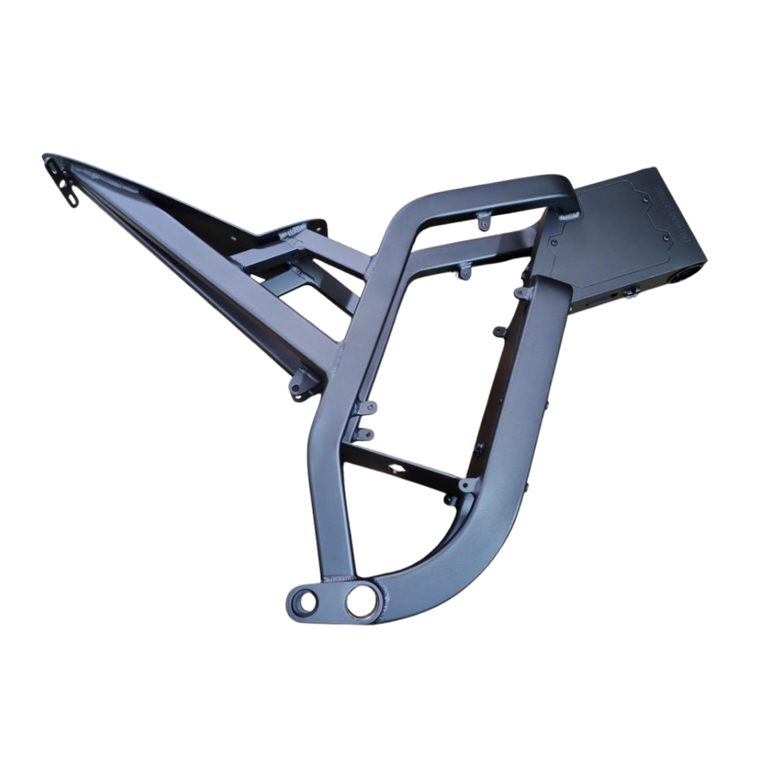 Freego X-Series Electric Bike Frame, bare gray frame