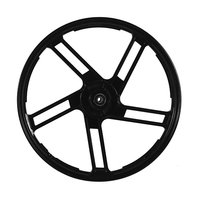 HappyRun e-bike front hub wheel with five-spoke mag rim