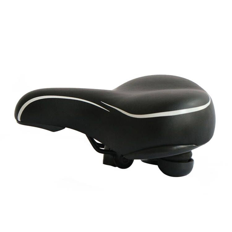 Eunorau C8 Comfort Saddle: C8 saddle angled view