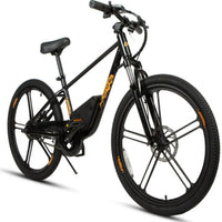 Eunorau EKids 24 kids ebike rear angle showing 24-inch wheel and lightweight frame