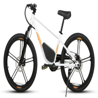 Eunorau EKids 24 Class I kids e-bike three-quarter front view showing handlebar and controls