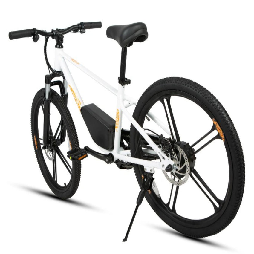 Eunorau EKids 24 youth ebike drivetrain and rear hub detail – safe and reliable for young riders
