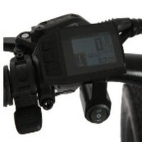 Eunorau FAT AWD 26x4 all-wheel drive ebike frame and integrated battery view