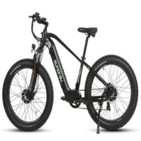 Eunorau FAT AWD Class II fat tire ebike cockpit and display detail