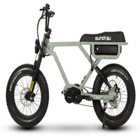 Eunorau Flash 52V e-bike motor and drivetrain close-up detail