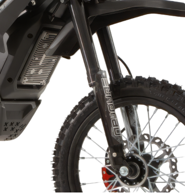 Eunorau S1 4800W peak power emoto cockpit and controls close-up detail