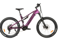 Eunorau Urus 2.0 full suspension e-bike rear shock and swingarm detail