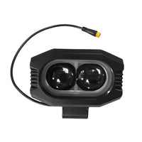 HappyRun dual-lens LED headlight with connector