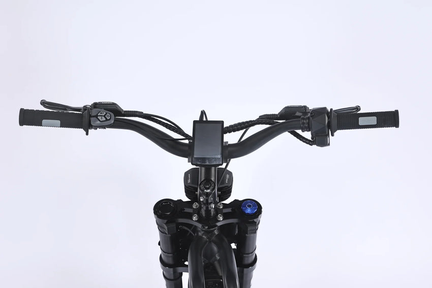 GhostCat F4X Hunter's Edition Full Bundle, F4X cockpit with handlebars and display, front view
