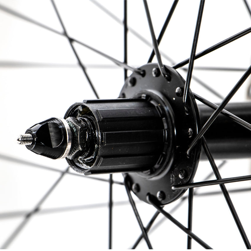 Eunorau 27.5 x 3" Wheel Set for FAT-HS / FAT-HD: wheel set rear hub close-up