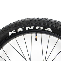 Eunorau 27.5 x 3" Wheel Set for FAT-HS / FAT-HD: Kenda tire tread close-up